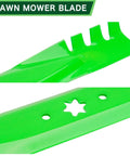 High Quality Mulching Blades Set For 42 Inch Mower Deck Fits Pony Bronco Xt1 Lt42 Zt1 Lawn Mowers Replaces Oem 942-04308 942-0616