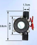 Front view of Portable Micro Hydro Generator For Off Grid Charging With 5V 12V And 80V DC Output Water Turbine Power Plant