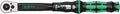 Adjustable Click Torque Wrench C2 With Reversible Half Inch Square Drive, compact design, displaying torque settings, black and green handle