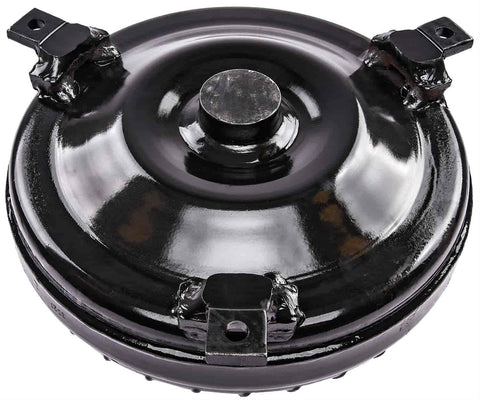GM Torque Converter TH350 TH400 2700 to 3000 RPM Stall Speed Street and Track Performance Upgrade for Quick Launch and Smooth Acceleration USA Made Budget Friendly black steel torque converter
