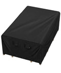 Heavy Duty Outdoor Patio Furniture Covers For 110 X 56 Inch Fit 4 By 9 Ft Tables And Chairs Waterproof Weatherproof 600D Oxford PU