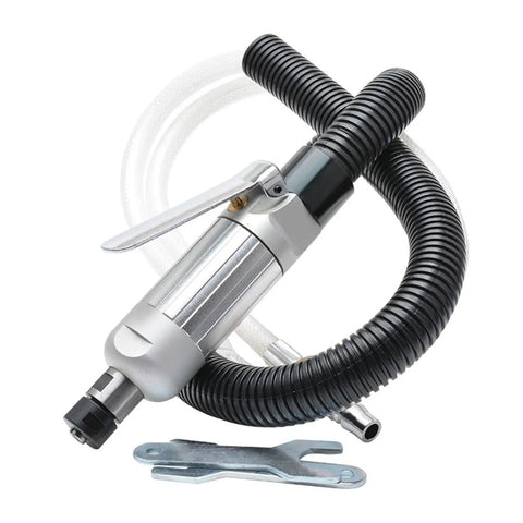 Hella Fast Pneumatic Air Die Grinder With Blistering 25000 RPM Spin and hose for precision workshop jobs.