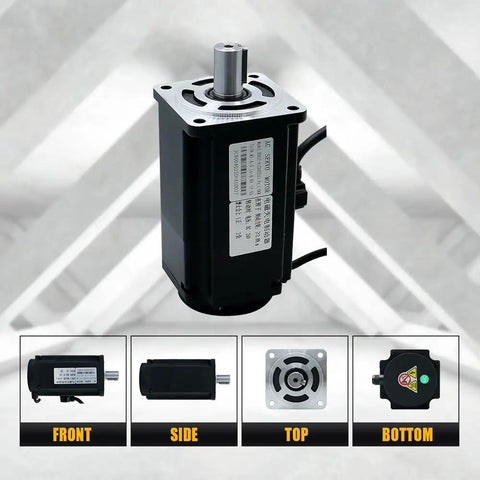 110V Servo Motor Kit With 17 Bit Absolute Encoder And T3DL V30A Driver For High Torque Plug And Play Industrial Automation Solutions
