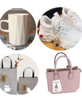 1000 Pc Clear 9 Inch Plastic Hang Tag Fasteners No Sweat Quick Snap Lock Security Loops used on mugs, footwear, bags.