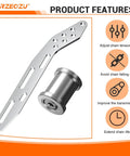 Universal Minibike Chain Tensioner With Roller Bracket Replacement for Coleman CT200U stainless steel component