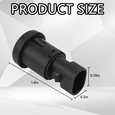 Rear Liftgate Window Glass Release Switch Button Replacement For 2007 To 2014 Tahoe Suburban Yukon Escalade GMC Models Fits Cadillac Escalade And More Easy Install Durable OEM Style Plug And Play Ready dimensions 1.8x0.78x0.5in