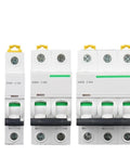 Heavy Duty Miniature Circuit Breaker For Residential And Commercial Wiring Featuring Rock Solid Overload Protection And Short Circuit Safety Air Switch AC Electrical Panel, three sizes.