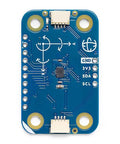 Modulino Movement 6 Axis IMU Motion Sensor For Pitch Roll And Tilt Plug And Play Qwiic Compatible Module For Arduino Projects MicroPython And Cloud Integration Ideal Starter Platform For Robotics And Mechatronics blue PCB with I2C pins