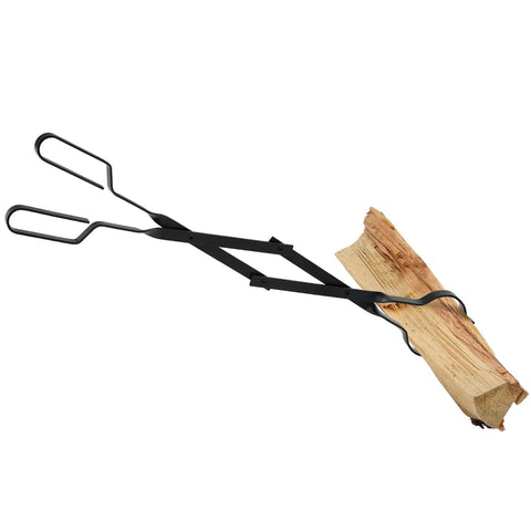 Built Tough Campfire Tongs With Smart Scissor Grip And Powder Coated Steel Frame This 26 Inch Log Grabber Handles Heavy Logs Safely While Keeping Your Backyard Blaze Fully Stocked Without Drama Or Cheap Tools