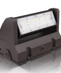 40W LED Full Cutoff Wall Pack Light with Adjustable Rotatable Head 5400LM 5000K IP65 Outdoor Security Lighting for Warehouse Building Hotel