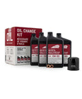 Motorcycle Oil Change Kit For Scout 60 And 69 Cu In Liquid Cooled Engines With 4 Quarts 15W60 Full Synthetic Oil 1 Oil Filter 2 Washers
