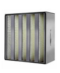 Heavy Duty High-Volume HEPA Filter For Industrial HVAC Systems With 24 By 24 By 11.5 Inches, H13 99.99 Percent Efficiency shown