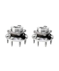 Close-up of wheel hub bearings from 16 Piece Front And Rear Suspension Kit With Upper Control Arm And Ball Joint Offset for Chevy Suburban 2500