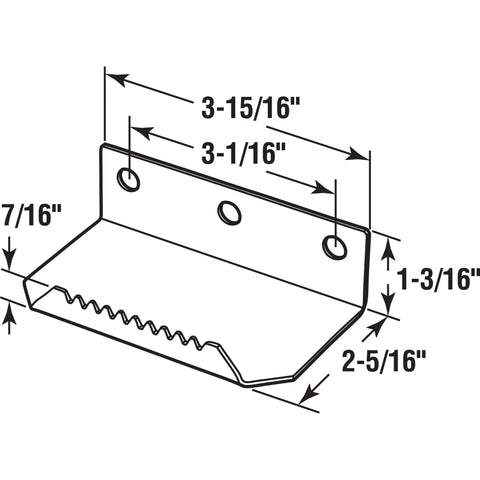 Foot Auxiliary No Contact Door Pull for Hands Free Entry and Exit, Stainless Steel Construction Resistant to Rust and Corrosion, technical diagram