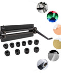 Heavy Duty Sheet Metal Bead Roller With Six Dies 18 Ga Rotary Machine Adjustable Handle Flaring Tool for reinforcing panels