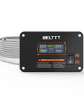 Smart LCD Remote Controller With Real Time Voltage Readouts For BAP Series Pure Sine Wave Inverters, shown with display and buttons
