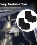 Ford F Series Super Duty Tailgate Upper Rubber Bumper Bushing Kit with easy installation illustration
