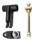 Right Torsion Bar Arm Anchor Bracket For Nissan Xterra And Frontier 1999 2004 V6 Passenger Side Mount Replaces 54210 9Z000 54080 2S600 Durable Suspension Replacement Part, black steel bracket with bolt