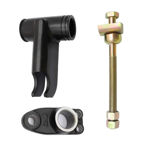 Right Torsion Bar Arm Anchor Bracket For Nissan Xterra And Frontier 1999 2004 V6 Passenger Side Mount Replaces 54210 9Z000 54080 2S600 Durable Suspension Replacement Part, black steel bracket with bolt