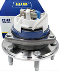 Single Front Wheel Hub Bearing Assembly, Fits Chevy Impala Monte Carlo Uplander Venture Buick Regal Century, 5-Lug ABS OEM 513121 12429204