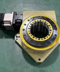 Top Shelf High Rigidity Hollow Indexing Table Built With Slick Cam Groove And Pro Grade Hollow Shaft Rotary Platform For Heavy Duty Manufacturing Jobs, showing the rotary mechanism.