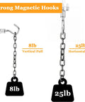 30 Pcs Super Strong Magnetic Hooks 25 Lbs Heavy Duty Magnetic Hooks For Hanging Rare Earth Neodymium Magnets pulling weights