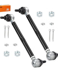 Two Piece Golf Cart Steering Tie Rod End And Shaft Kit For TXT Medalist Marathon 1994 2001 Fits Gas And Electric Carts Kickass Steering Upgrade For A Smooth Tight Ride And Long Lasting Performance, with tie rods and hardware