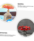 Heavy Duty Ball Gate Valve Handle Set 10 Pcs Durable Hand Wheels in Red showing metal construction and multitasking details