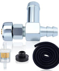 Fuel Tank Grommet And Shut Off Valve For 33/64 Inch Hole Fits MTD, Troy-Bilt, Toro, Craftsman Generators, Lawn Mowers