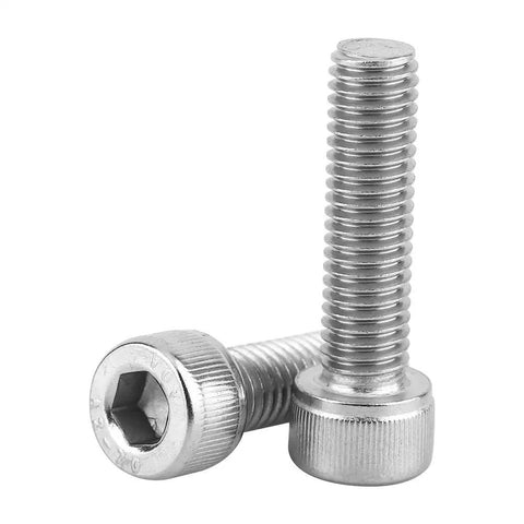 Awesome Heavy Duty Hex Socket Cap Head Screws Bolts Fastener Assortment Kit featuring two M5 stainless steel screws.