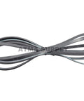 Drive belt WE12M29 for Dryer Repair Kit For GE Contains Front Drum Bearing WE14M124, Front Drum Felt WE9M30, functional view.