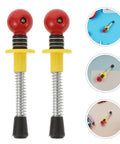 Three Piece Replacement Rod For Pinball Machine Game Accessories With Pro Grade High Sensitivity And Robust Construction For Quick Reactions Smooth Actuation And Long Lasting Play, two rods shown