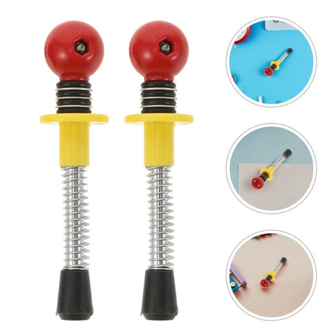 Three Piece Replacement Rod For Pinball Machine Game Accessories With Pro Grade High Sensitivity And Robust Construction For Quick Reactions Smooth Actuation And Long Lasting Play, two rods shown