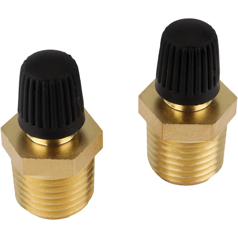 1/4-Inch MNPT Male Tank Valve With Protective Caps Pack Of 2 Keeps Air From Leaking And Delivers Reliable 200 PSI Performance For Air Compressors, Tanks, And Vessels