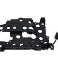 6F35 Transmission Valve Body Plate For Repair And Maintenance, High Reliability ABS And Metal Construction, black part view
