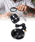 Heavy Duty Soldering Clamp Bench Vise and Flexible Stand for DIY PCB Welding Station Tool Holder with Rubber Pad, wide range, in use
