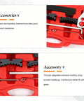 Premium Carbon Steel Camshaft Timing Tool Kit accessories with corrosion-resistant design and tailored fit for performance.