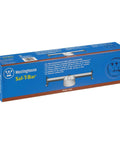 Saf-T-Bar Ceiling Fan Mount Kit For Safe DIY Install box packaging with blue design and specifications visible on the side.