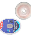 Spool of Pro Grade Desoldering Wire Solder Wick For Electronics Fast Heat Conduction Copper Wick 1.5m Length 4mm Width 1mm Thickness