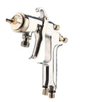 Pro Tier Heavy Duty Industrial Spray Gun With Precision One Point Three Millimeter Tip showcasing polished metal finish and ergonomic design.