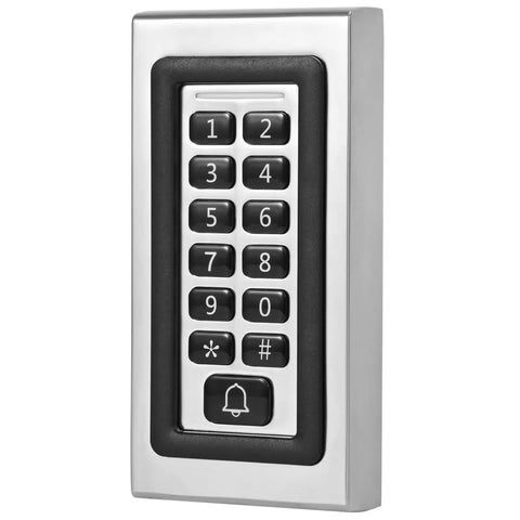 Metal keypad part of Boss Level Access Control Kit With Remote 1200lbs Magnetic Lock And Fail Safe Entry System for security use