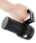 Hand holding Underwater Scuba Diving Video Light With White UV Red Modes 120 Degree Wide Beam For Dope Fluorescence Photography Torch