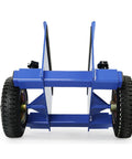 Two Wheel Panel Handling Cart For Drywall And Sheet Material, Heavy Duty Dolly With Soft Rubber Padding, Edge Guarding, Smooth Maneuverability, Low Profile Frame, Pro Contractor Ready, front view