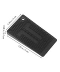 Close-up of a single durable plastic shim from the 20Pcs Furniture Leveling Shims Set No Fuss Quick Install Durable Plastic Floor Protectors.