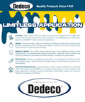 Dedeco Limitless Application for Sunburst 3/32 Inch Shank Thermoplastic Rotary Cleaning Deburring And Polishing Points Set