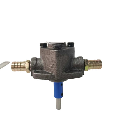 Manual Hand Drill Oil Pump 3.7L/Min Fluid Transfer Pump for Engine Gear & Hydraulic Oil, 8mm Shaft, front view