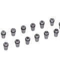 13 Piece ER11 Spring Collet Set 1mm to 7mm for Milling Lathe Chucks Upgraded Pro Grade Set for ER Tool Holders
