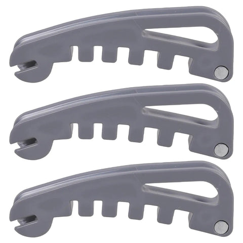 Three durable PP eyeglasses repair tool kits for bent frames and misaligned nose pads, do it yourself fix for comfort at home.