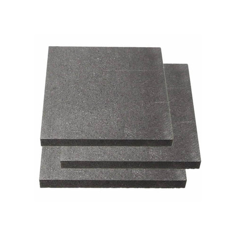 High Temp Pro Grade Graphite Block Plate With Thermal Stability 100x100x10mm Square Electrode Graphite Plate, stack view