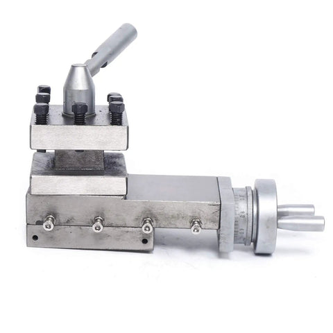 Lathe Tool Holder And Cross Slide For Cast Iron Lathe Parts Built Tough Pro Grade Durable Precision Tool Post With 90mm Stroke